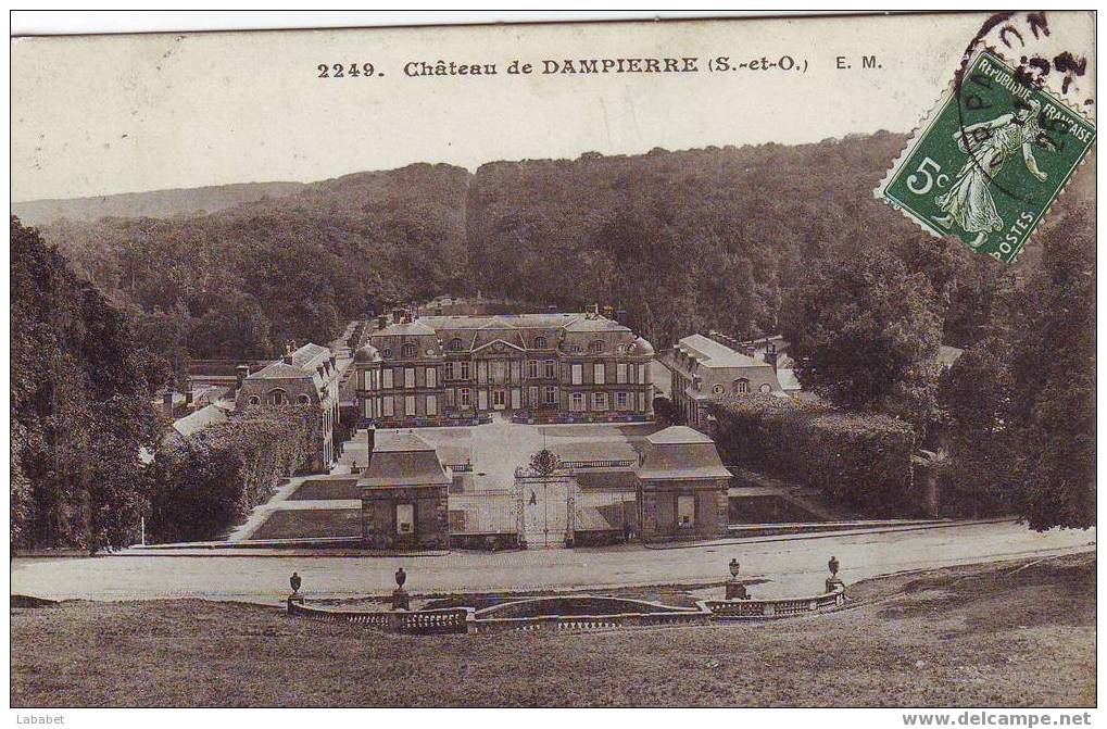 DAMPIERRE LE CHATEAU  N° 2249 - Dampierre En Yvelines