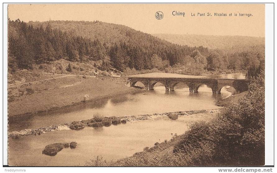 Chiny: Le Pont St Nicolas Et Le Barrage - Chiny