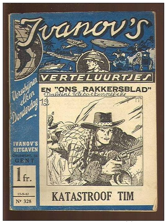 Ivano's Verteluurtjes En "Ons Rakkersblad" - Sacha Ivanov :  Katastroof Tim - 328 - Juniors