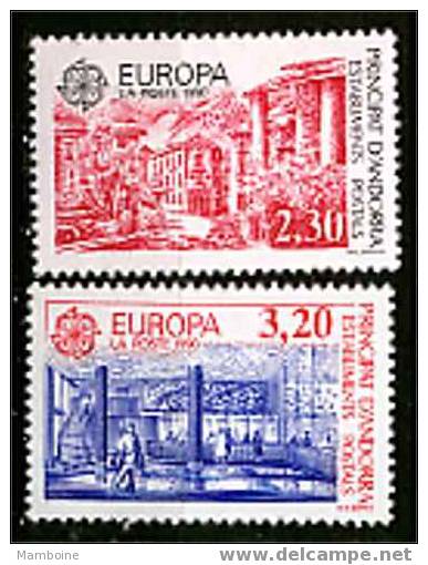 Andorre 1990 Europa N 388 / 89  Neuf (avec Trace De Ch) - Ongebruikt