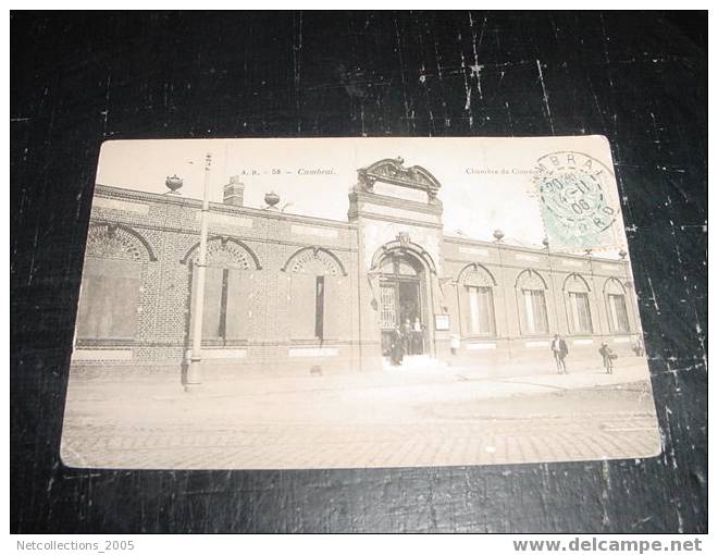 CAMBRAI - CHAMBRE DE COMMERCE - 59 NORD - Carte Postale De France - Cambrai