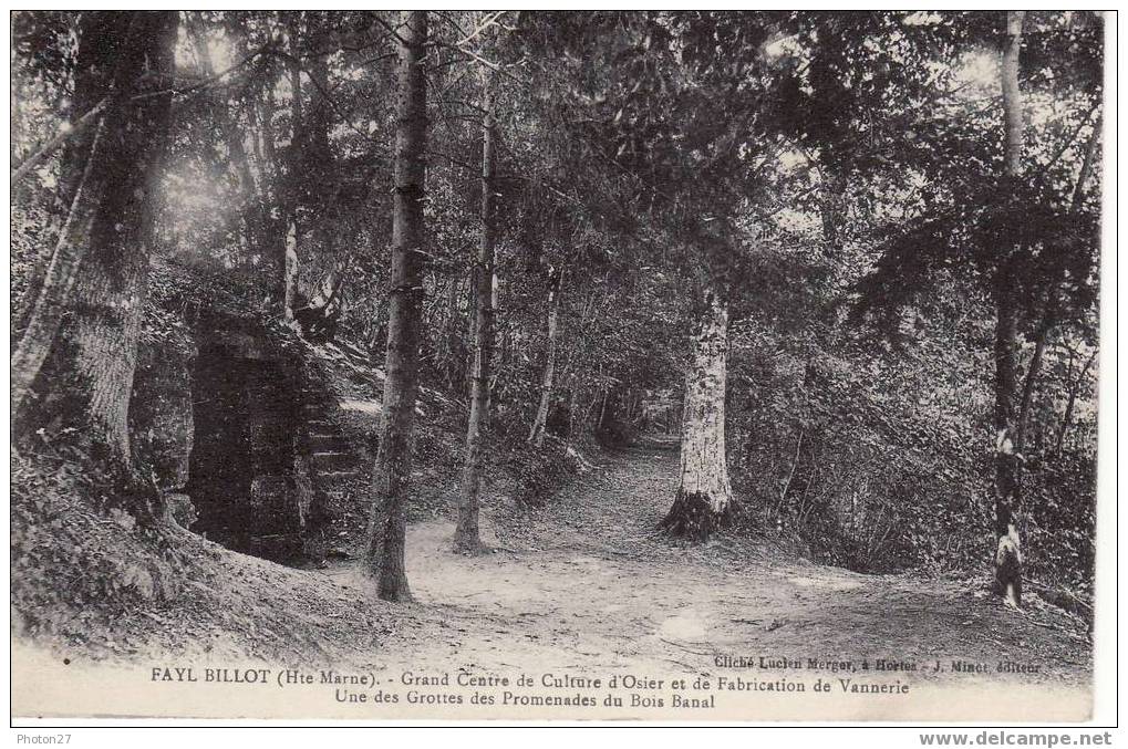 Fayl-Billot - (centre De La Culture D´osier) Une Des Grottes Des Promenades Du Bois Banal - Fayl-Billot