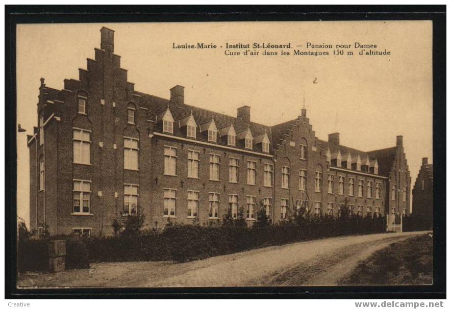 Ronse - Renaix - Louise-Marie - Institut St-Léonard - Pension Pour Dames - Cure D'Air Dans Les Montagnes - Ronse