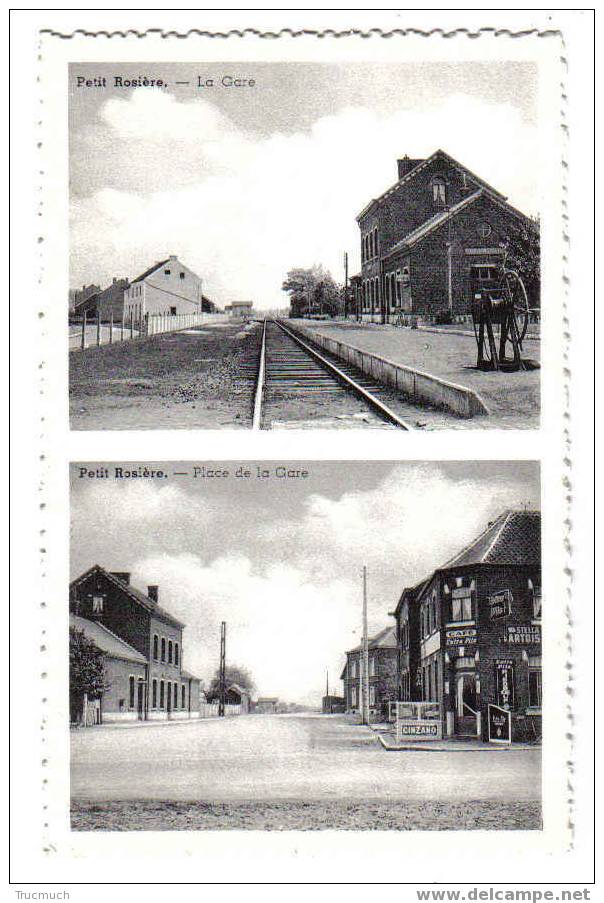 9809 - PETIT ROSIERE - La Gare - Place De La Gare - Ramillies