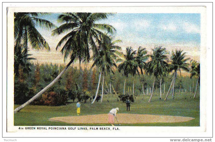 9829 - 4th Green Royal Poinciana Golf Links, PALM BEACH, Fla - Golf