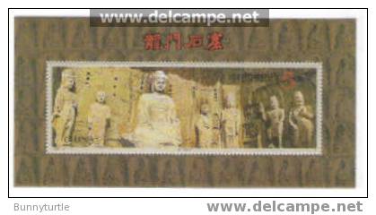 China PRC 1993 Longmen Grottoes S/S MNH Religion - Ungebraucht