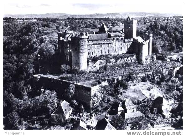 Cpsm Bretenoux (46) Le Château De Castelnau - Bretenoux , Datée 1965 , Ed Lapie - Bretenoux