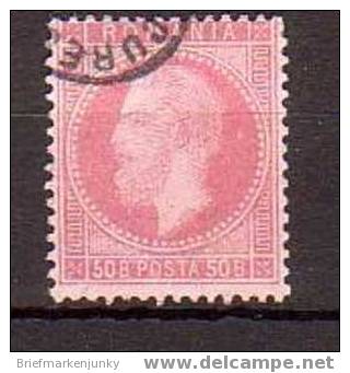 1565) Rumänien Mi.Nr. 42 Gestempelt - 1858-1880 Moldavië & Prinsdom