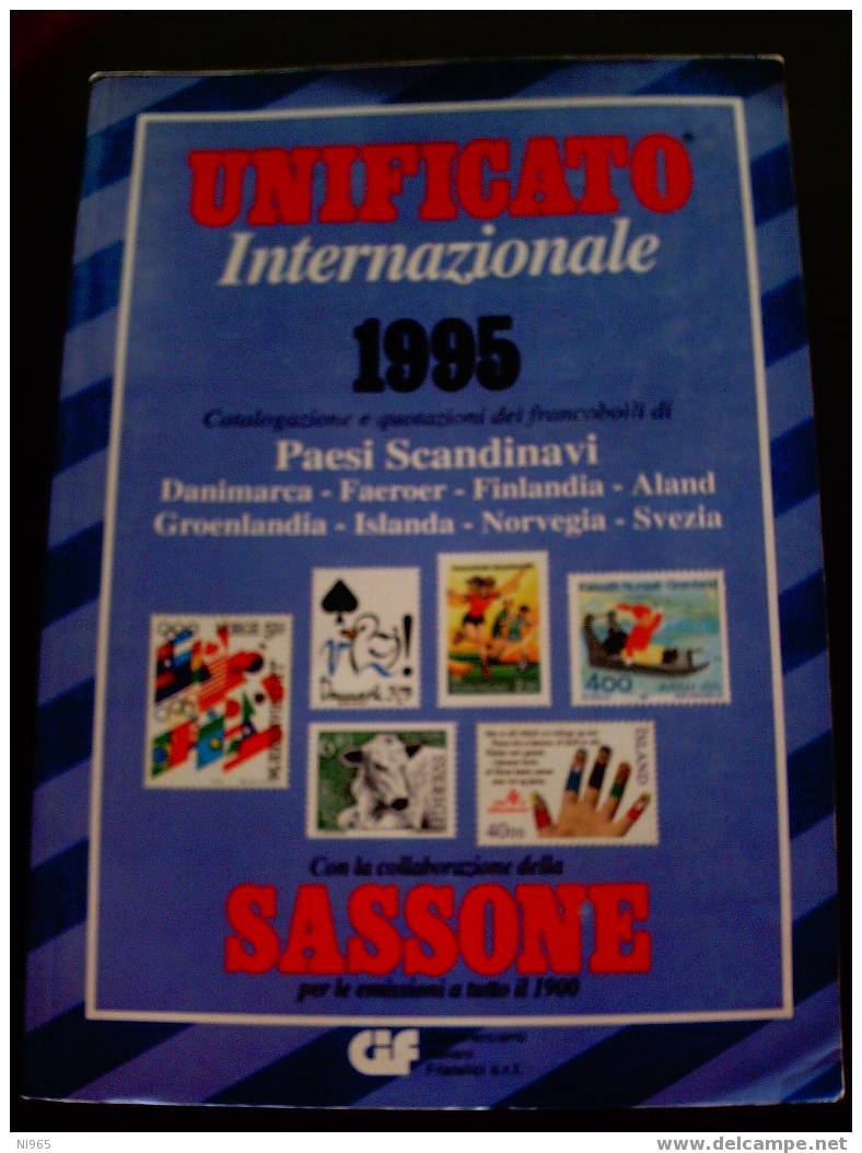 CATALOGO UNIFICATO PAESI SCANDINAVI   ANNO 1995 - Altri & Non Classificati
