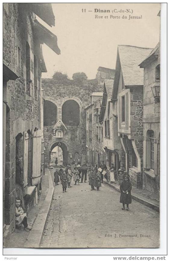 Dinan   Rue Et  Porte  Du Jezual      Animation - Lannion