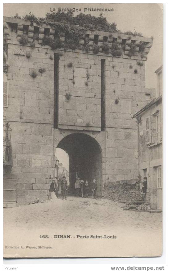 Dinan    Porte Saint Louis   Animation     Carte1900 - Lannion