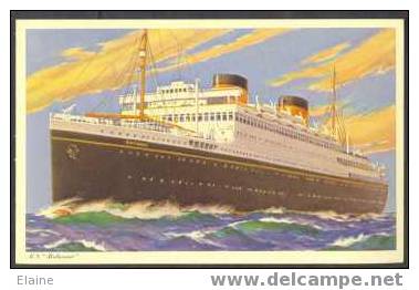 Ocean Liner: Cunard Line M.V. ´Britannic´ - Dampfer