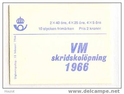 Schweden Mi. N° Ex 546/48  ** Kpl. Markenheftchen 10 I (1966) - 1951-80