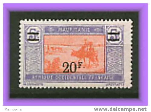 Mauritanie 1924   N° 56 . Neuf Avec Trace De Charniere - Unused Stamps