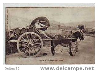 Roma - Carro Da Vino - Attelages