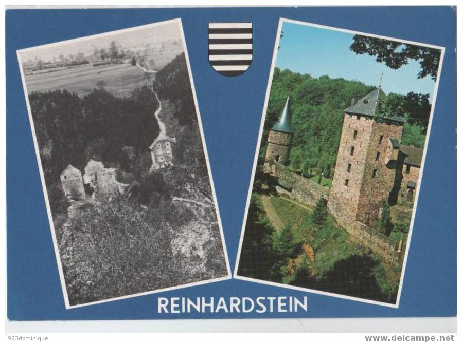 Reinhardstein (Ovifat-Robertville) - Le Burg Metternich - Le Château Avant Et Après La Reconstruction - Weismes