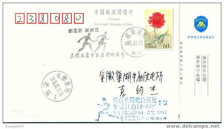 Beijing 2008 Olympic Games´ Postmark, The Forth Anniversary Of Beijing’s Successful Bidding - Zomer 2008: Peking