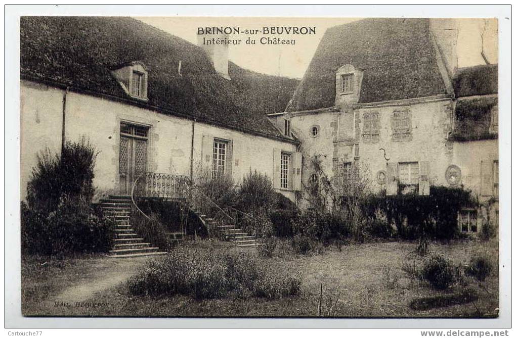 K7 - BRINON-sur-BEUVRON - Intérieur Du Château - Brinon Sur Beuvron