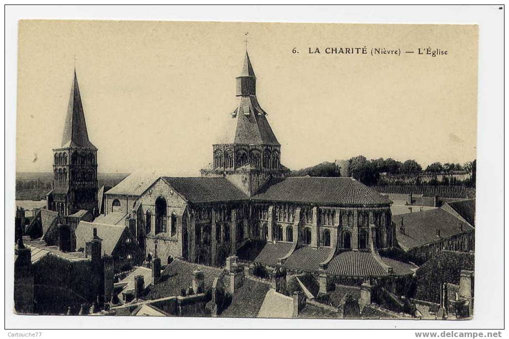 K7 - LA CHARITE-sur-LOIRE - L'église - La Charité Sur Loire