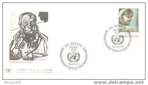 UNO Genf - FDC (R351) - FDC