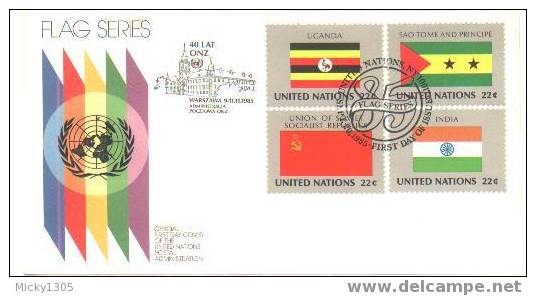 UNO New York - FDC (R354) - FDC