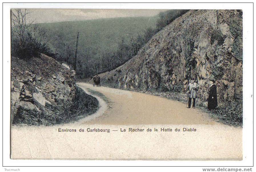 9871 - Environs De CARLSBOURG - Le Rocher De La Hotte Du Diable - Paliseul