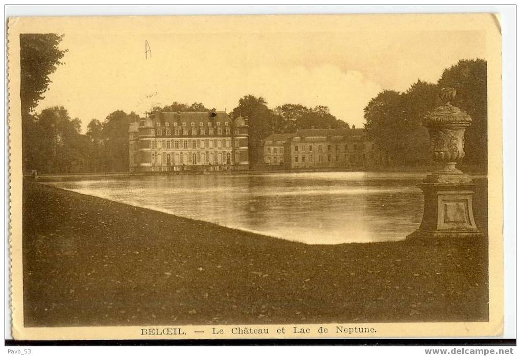 Beloeil : Château + Lac De Neptune - Belöil
