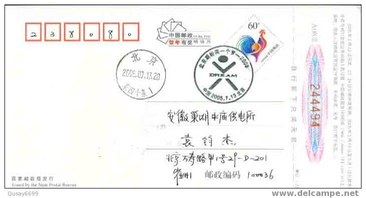 Beijing 2008 Olympic Games´ Postmark, Beijing´s Dream - Verano 2008: Pékin