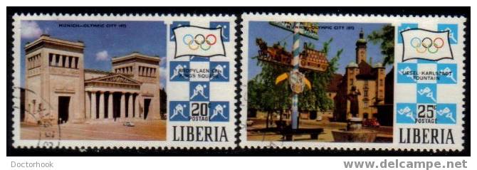 LIBERIA    Scott: # 557-62  VF USED - Liberia