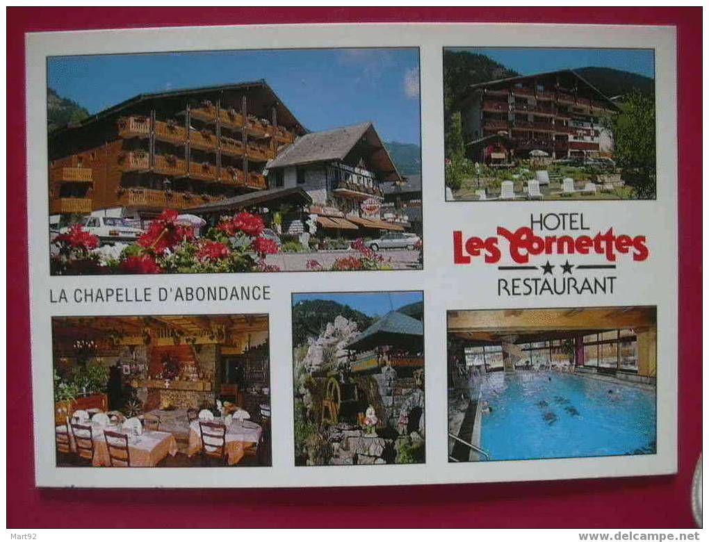 74 LA CHAPELLE D  ABONDANCE HOTEL LES CORNETTES - Abondance