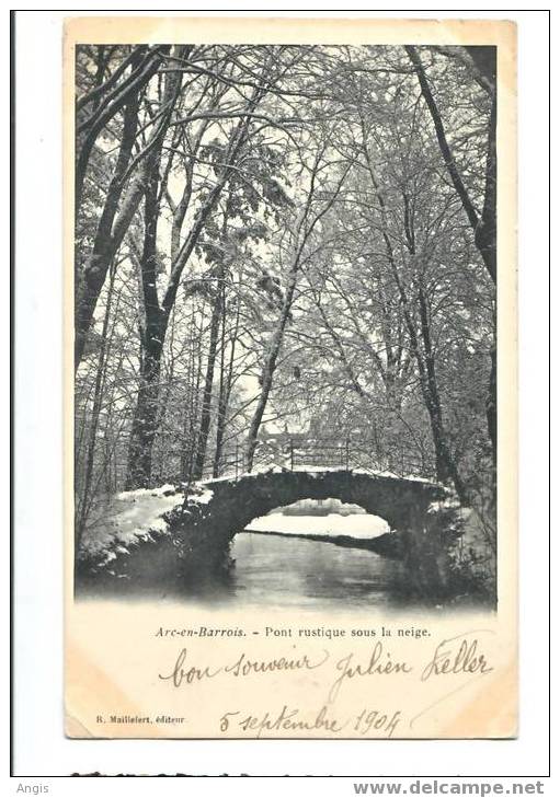 CPA---52----ARC-EN-BARROIS----PONT - Arc En Barrois