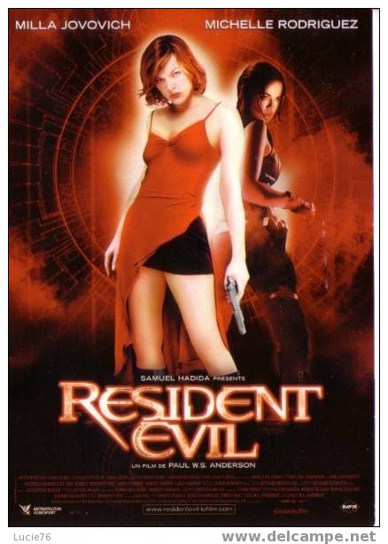 RESIDENT  EVIL -   - N° C 1327 - Affiches Sur Carte