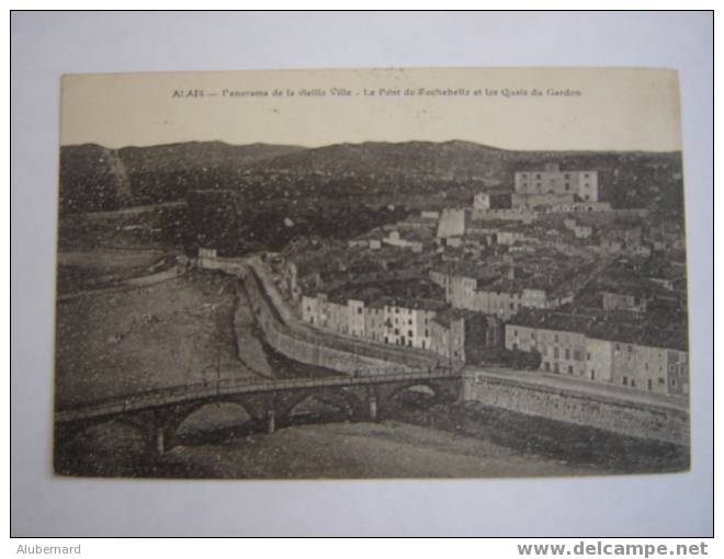 ALES. Panorama De La Vieille Ville. - Alès