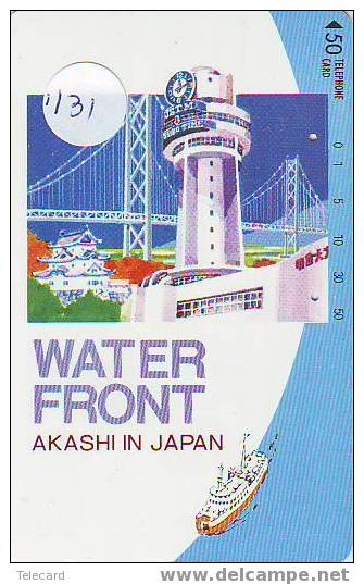 Télécarte PHARE (131) VUURTOREN LIGHTHOUSE LEUCHTTURM  FARO FAROL Phonecard Japon - Phares
