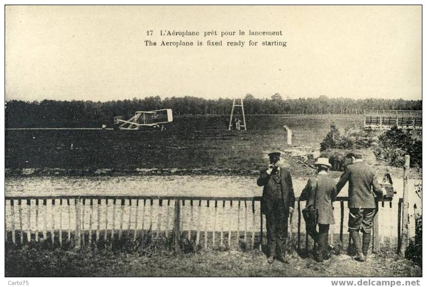 AVIATION - La Conquête De L'Air - Lancement Aéroplane -  72 LE MANS - ....-1914: Precursors