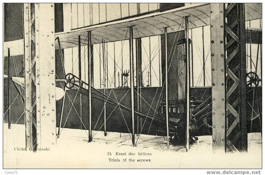 AVIATION - La Conquête De L'Air - Essai Des Hélices - ....-1914: Précurseurs