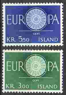 CEPT / Europa 1960 Islande N° 301 Et 302 ** - 1960