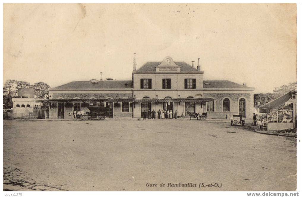 78 / GARE DE RAMBOUILLET / CIRC 1905 - Rambouillet