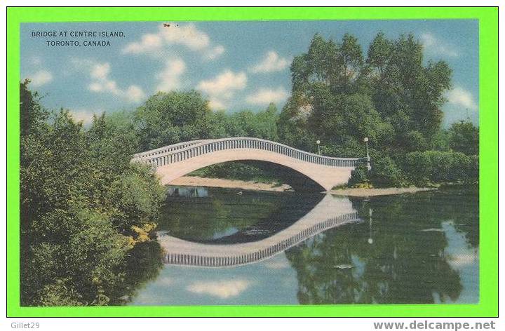 TORONTO, ONTARIO - BRIDGE AT CENTRE ISLAND - - Toronto