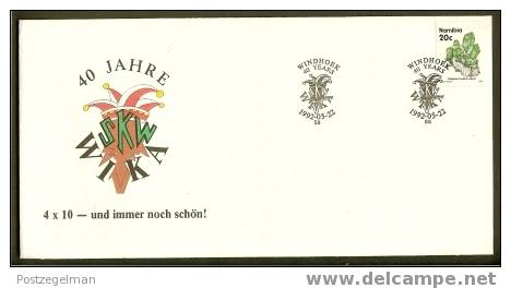 SWA 1992 Enveloppe WIKA Carnaval 40 Years F1309 - Carnavales