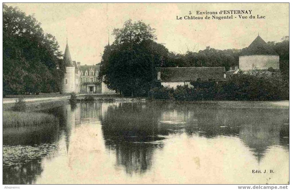 CPA 51 : ESTERNAY  Chateau De Nogentel   A VOIR  ! - Esternay