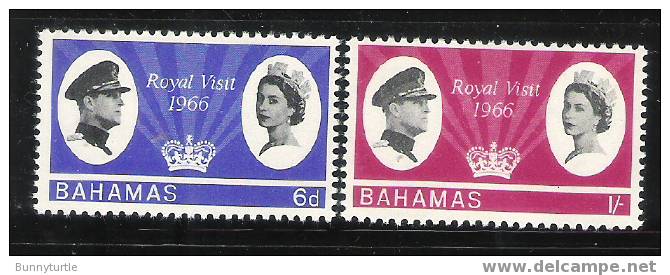 Bahamas 1966 Royal Visit Issue Omnibus MLH - 1859-1963 Crown Colony