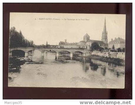 18491 Saint Savin La Gartempe & Le Pont Neuf édit.clermontet N° 4  Belle Carte - Saint Savin