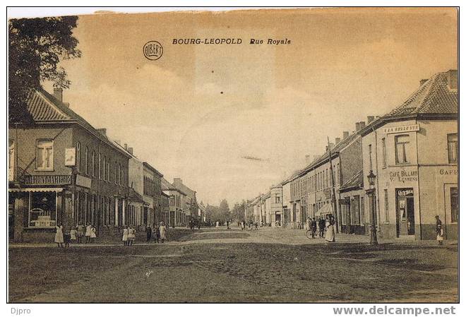 Bourg-Leopold  Rue Royale - Leopoldsburg (Beverloo Camp)