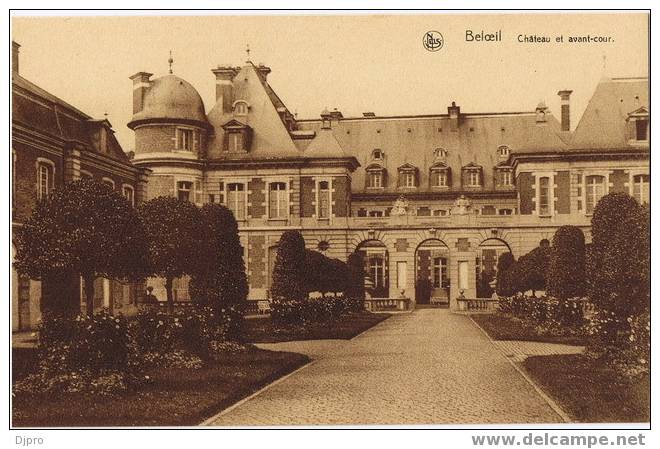 Beloeil  Chateau Et Avant-cour - Belöil