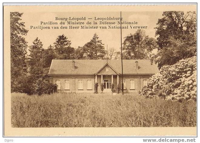 Bourg-Leopold  Pavillon Du Ministre De La Defense Nationale - Leopoldsburg (Camp De Beverloo)