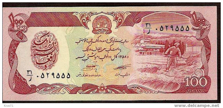 100 Afghanis   "AFGHANISTAN"     UNC       Bc 9 - Afghanistan