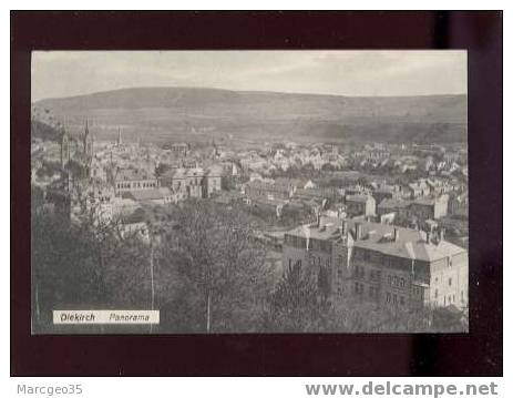 19004 Diekirch Panorama édit.P.C. Schoren Belle Carte - Diekirch