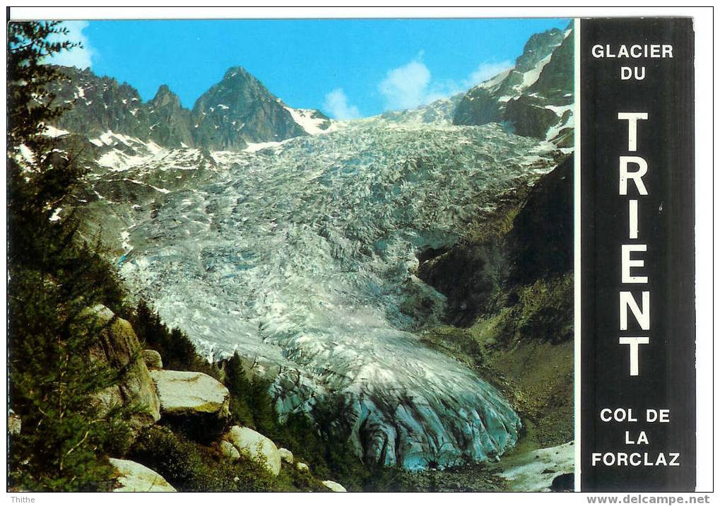 Glacier Du Trient - Col De La Forclaz - Vue Du Sentier De La Fenêtre D´Arpette - Trient