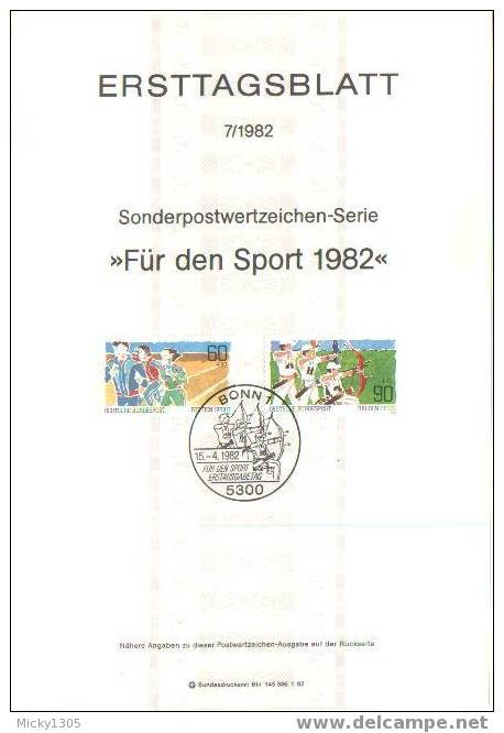 Germany - ETB 7/1982 (Z239) ## - Other & Unclassified